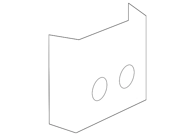 Center Pillar Reinforced Upper Reinforced - Volvo (32394280)