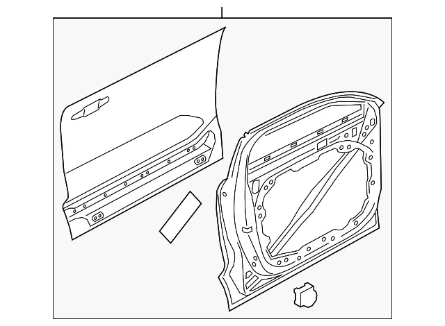 Door Shell - Volvo (32399005)