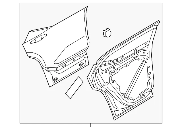 Door Shell - Volvo (32399016)