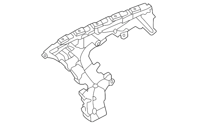 Bumper Cover Support Rail - Volvo (32399289)