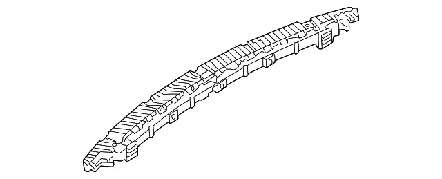 Bumper Cover Support Rail - Volvo (32399291)