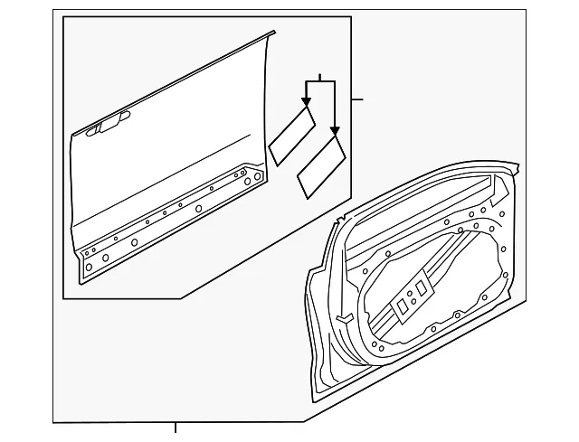 Door Shell - Volvo (32404333)