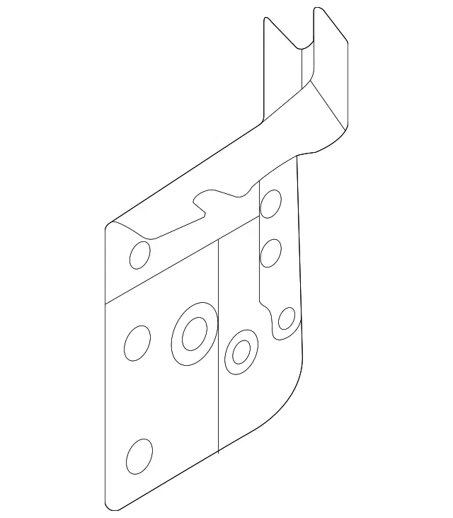 Fender Apron Reinforcement - Volvo (32405031)