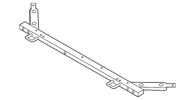 Bumper Cover Reinforcement Beam - Volvo (32405878)