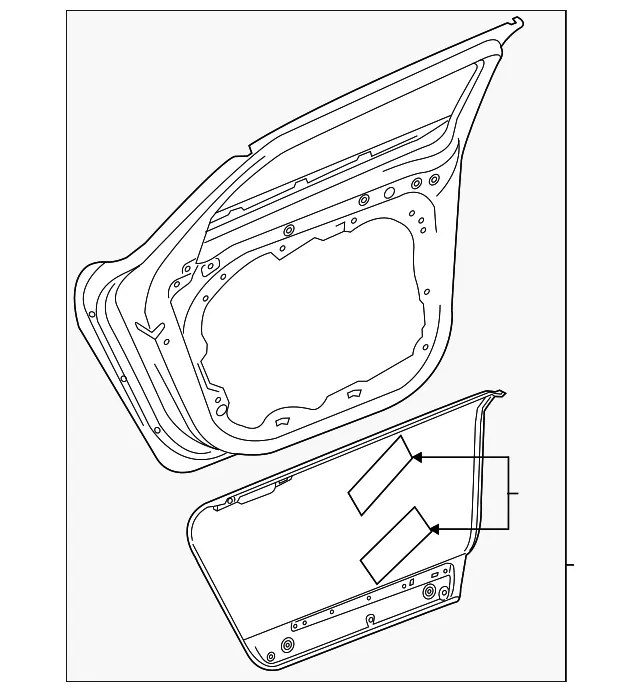 Rear Door - Volvo (32407112)