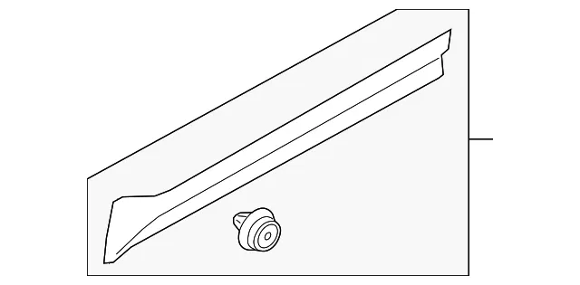 Side Molding - Volvo (32409184)