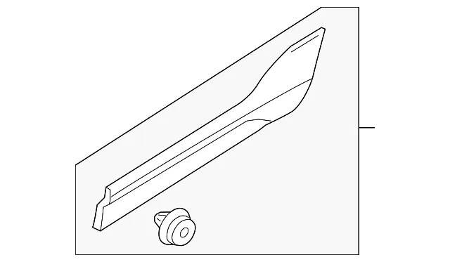 Side Molding - Volvo (32409187)
