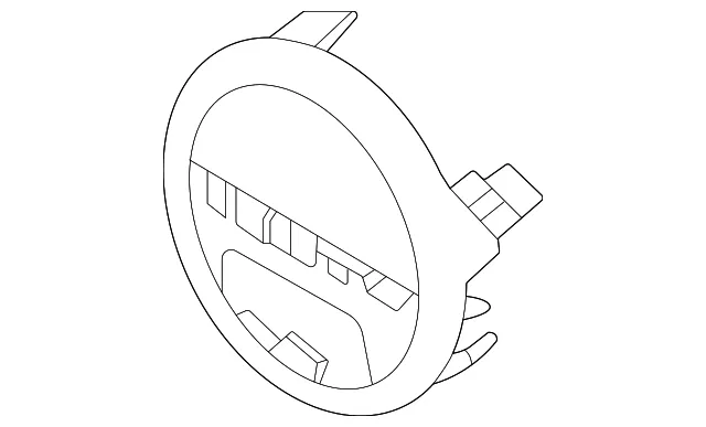 Bumper Cover Emblem Bracket - Volvo (32409779)