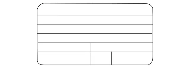 Emission Label - Kia (32450-2B050)