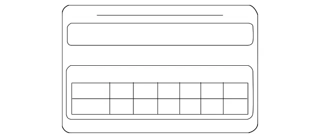 Emission Label - Kia (32450-2BJB0)