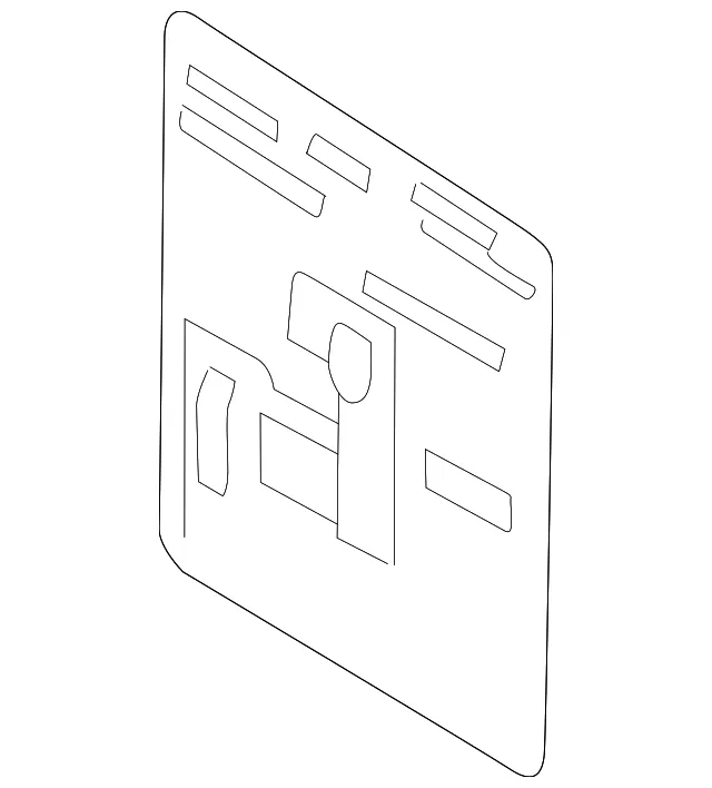 Emission Label - Kia (32450-38331)