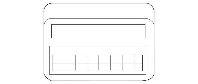 Emission Label - Kia (32450-3C710)