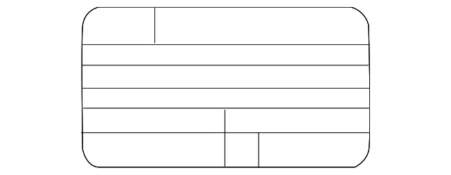Emission Label - Kia (32450-3CCA2)