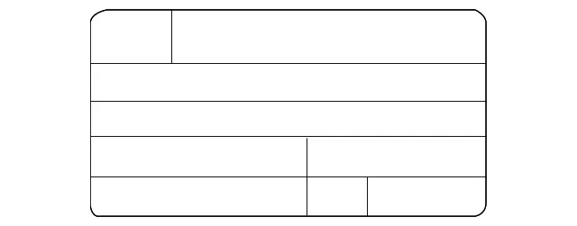 Emission Label - Kia (32450-3L232)