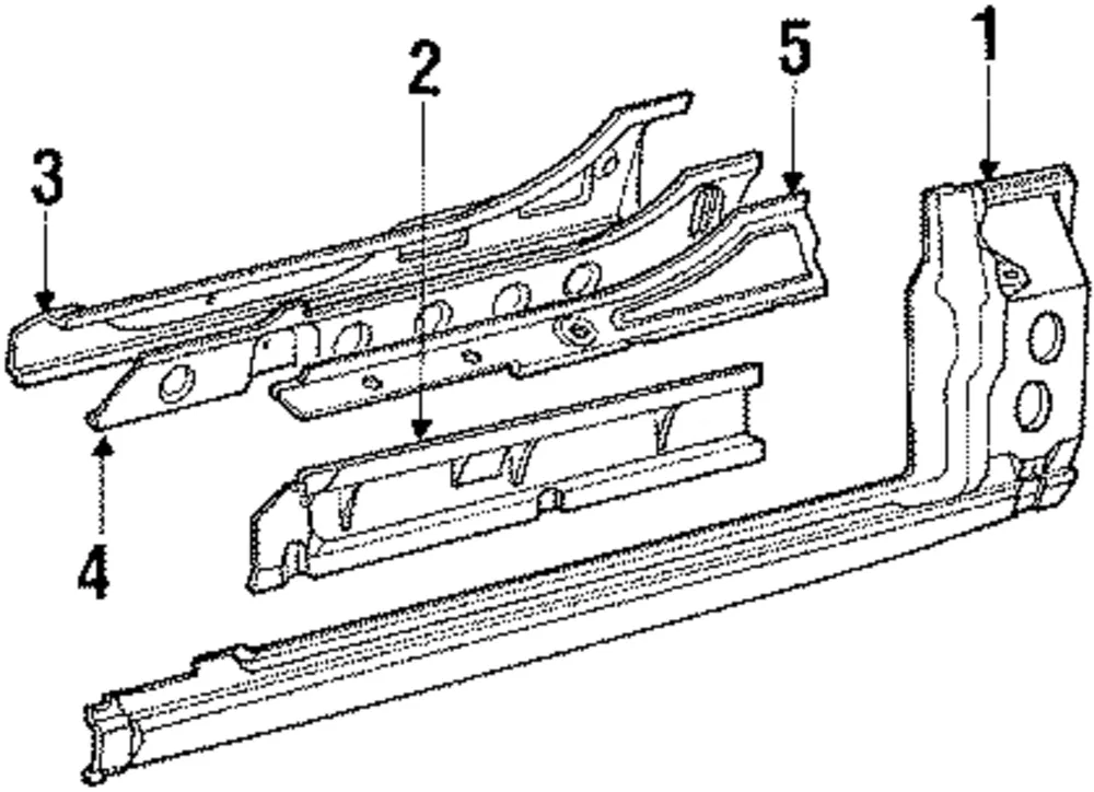 Rocker Panel - Volvo (3406422)