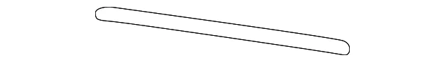 Door Seal Retainer Plate - Volvo (3509621)