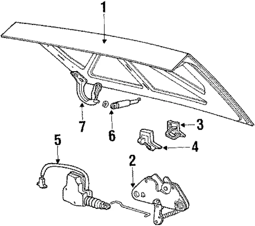 Latch - Volvo (3510179)