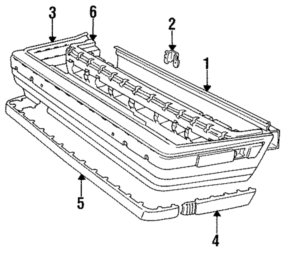 Strip Molding - Volvo (3512335)