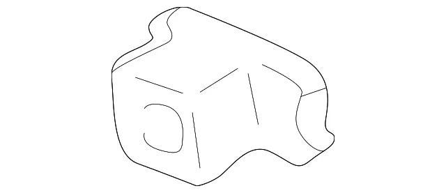 Quarter Glass Nut - Volvo (3512602)