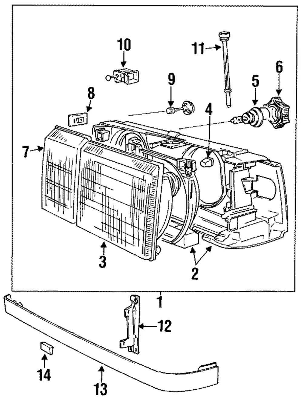 Filler Molding Spacer - Volvo (3518226)