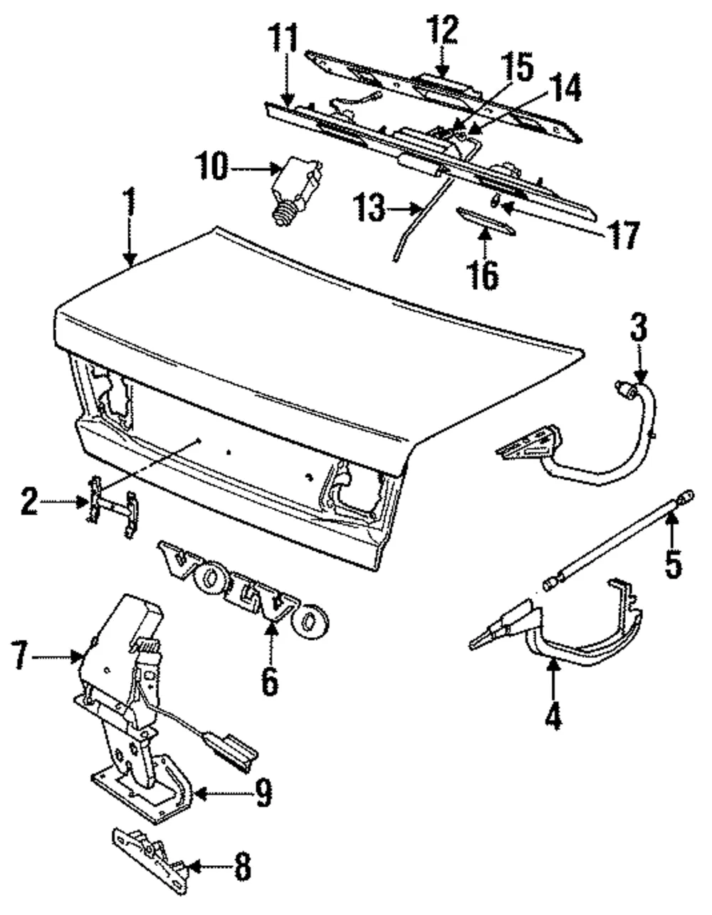 Hinge - Volvo (3526580)