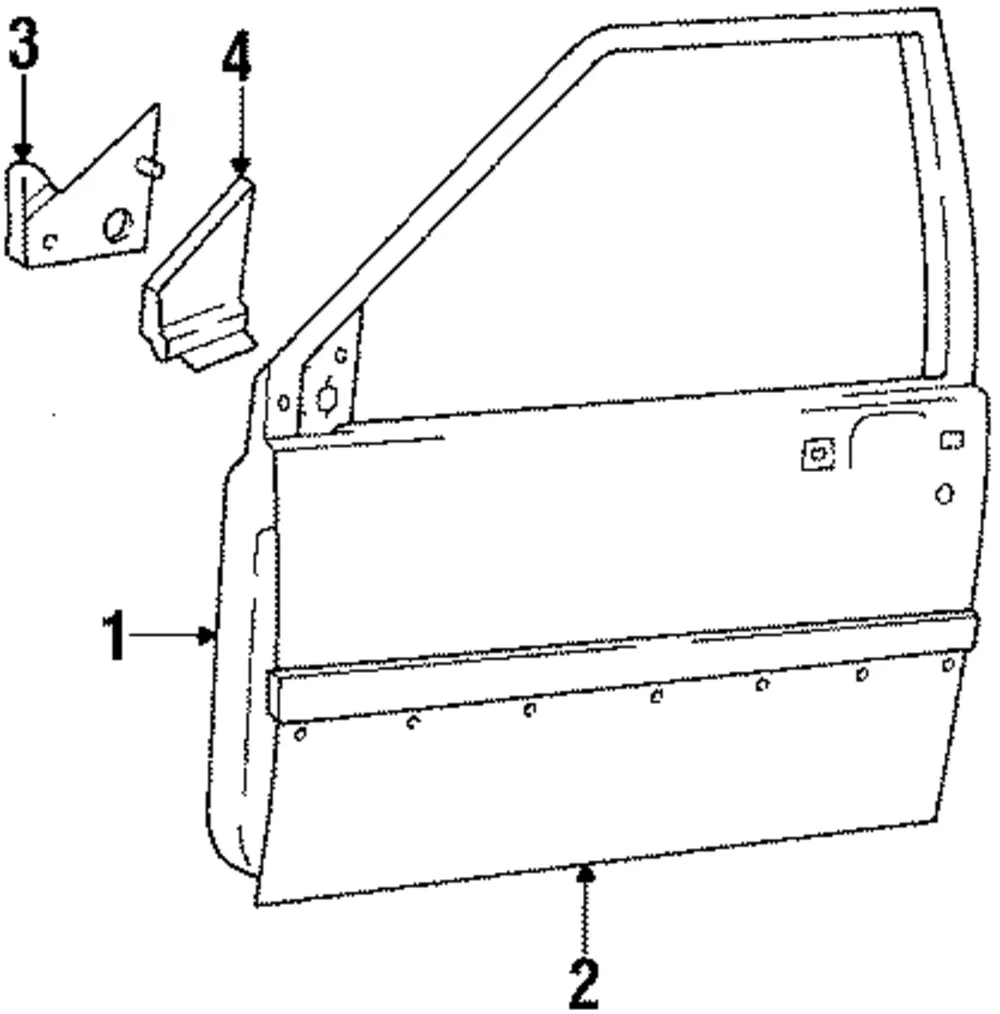 Mirror Outside Seal - Volvo (3534491)