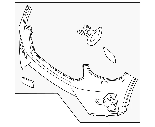 Bumper Cover - Volvo (36003477)