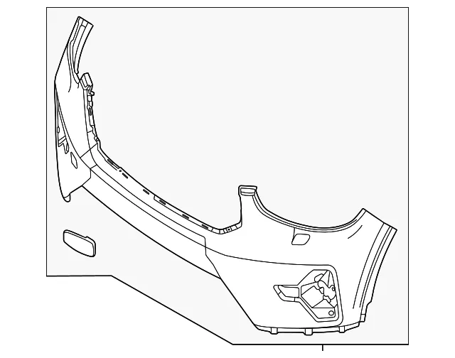 Bumper Cover - Volvo (36003484)