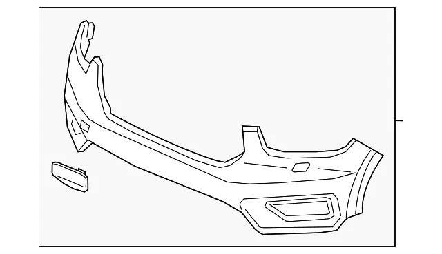 Bumper Cover - Volvo (36010678)