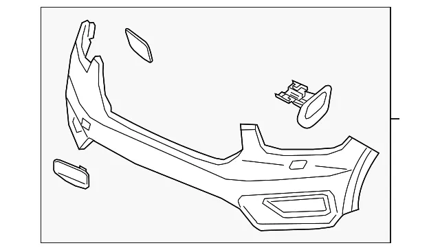 Bumper Cover - Volvo (36010698)