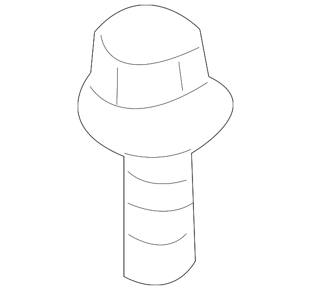 Drip Molding Screw - Volvo (3923148)