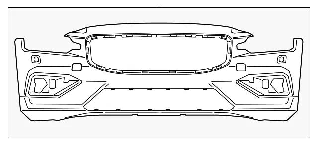 Bumper Cover - Volvo (39796252)