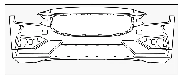 Bumper Cover - Volvo (39796592)