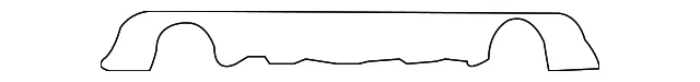 Bumper Trim - Volvo (39805276)