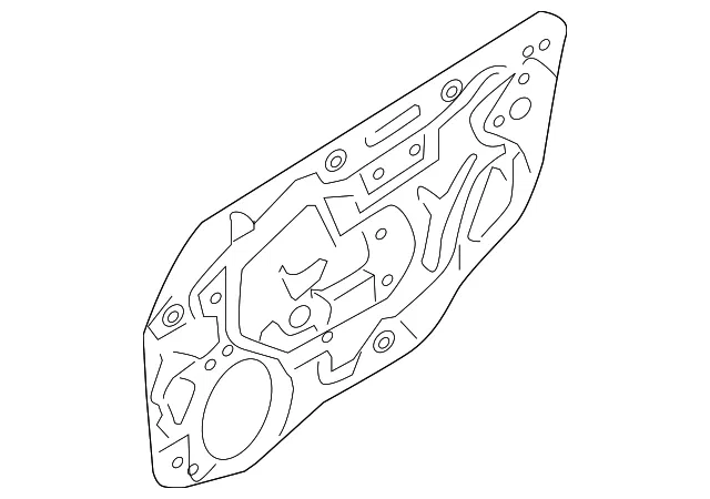 Door Trim Panel - Driver's Side (LH) - Volvo (39806557)