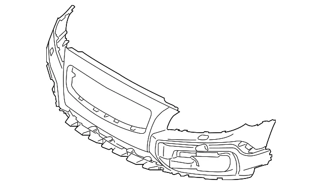 Bumper Cover - Volvo (39808411)