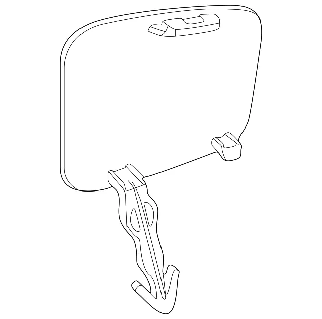 Upper Quarter Trim Cap - Driver's Side (LH) - Volvo (39811304)