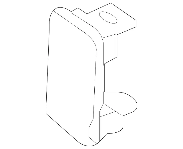 Door Interior Trim Panel Cap - Volvo (39823334)
