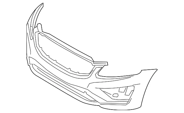 Bumper Cover - Volvo (39826515)