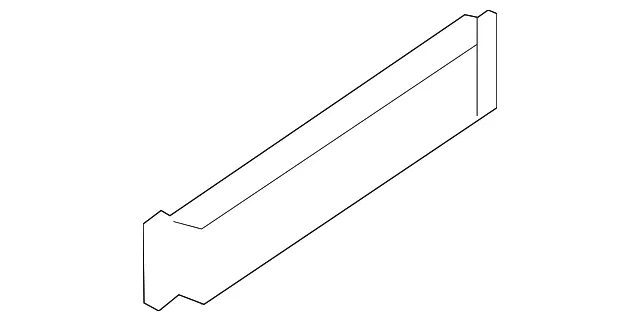 Interior Quarter Panel Trim Panel Insert - Volvo (39832413)