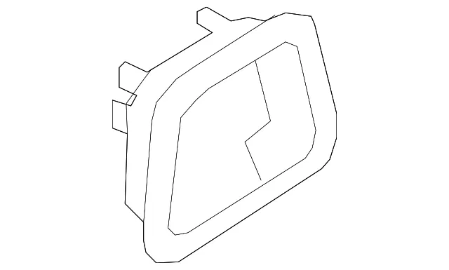 Interior Quarter Panel Trim Panel Storage Compartment - Volvo (39832474)