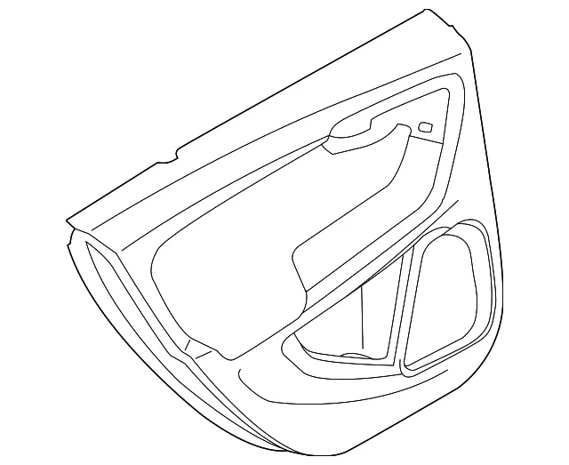 Door Interior Trim Panel - Volvo (39832585)