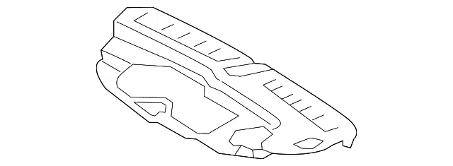 Windshield Defroster Nozzle - Volvo (39838835)