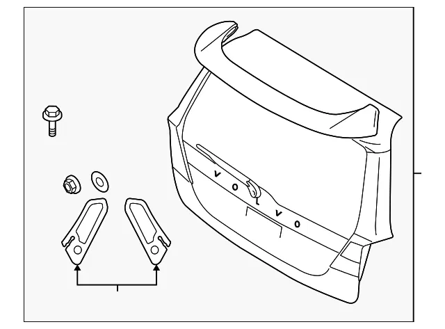 Spoiler Assembly - Volvo (39839011)
