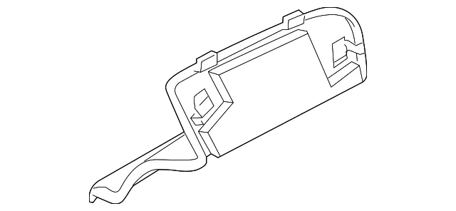 Interior Quarter Panel Trim Panel Access Cover - Volvo (39841017)