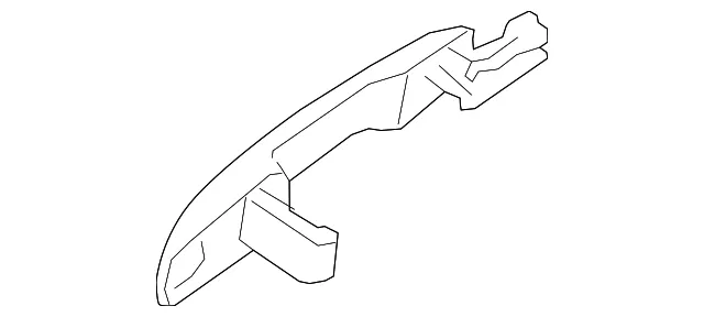 Exterior Door Handle - Volvo (39842721)