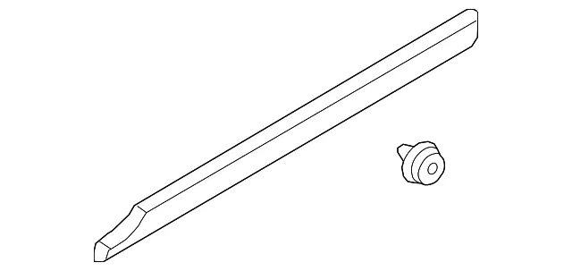 Side Molding - Volvo (39843008)