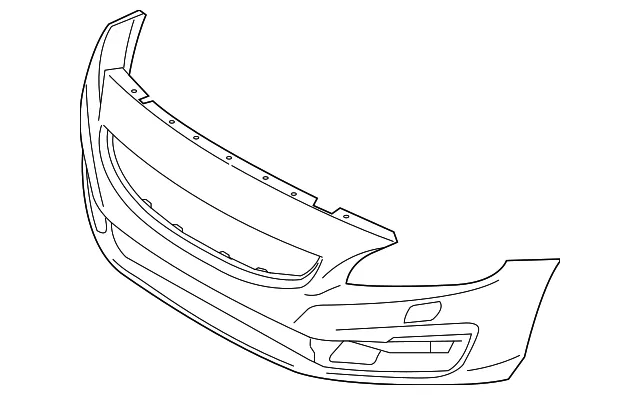 Bumper Cover - Volvo (39844036)