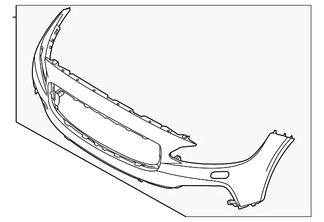 Bumper Cover - Volvo (39844277)