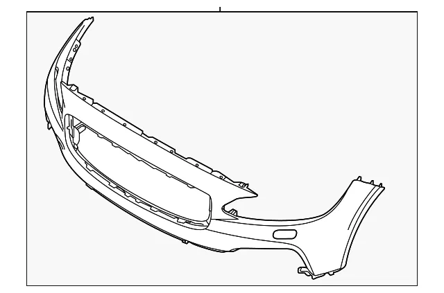 Bumper Cover - Volvo (39844301)